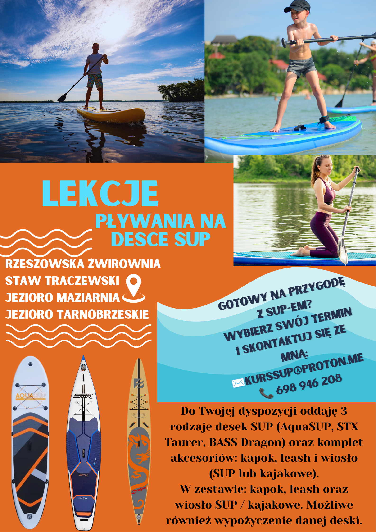 Szkolenia SUP Podkarpacie
